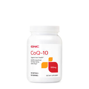 CoQ-10 - 100 mg - 120 Softgels &#40;120 Servings&#41;  | GNC